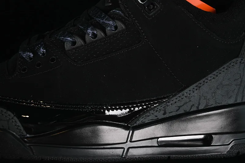 All Categories Air Jordan Jordan Series Basketball Shoes Air Jordan 3 Air Jordan 3 Retro AJ3 Joe 3 Midnight Black Retro Basketball Shoes CT8532-001